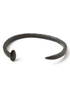 Banana Republic Mens Giles & Brother   Skinny Railroad Military Cuff Black Size One Size