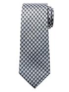 Banana Republic Mens Mini Check Silk Nanotex Tie Fall Green Size One Size
