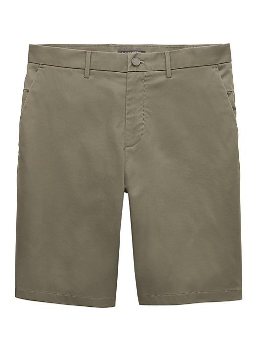 Banana Republic Mens 11 Core Temp Emerson Straight Short Olive Moss Size 36w