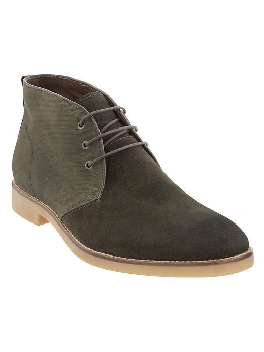 Banana Republic Mens Peter Chukka Boot Size 13 - Seaweed