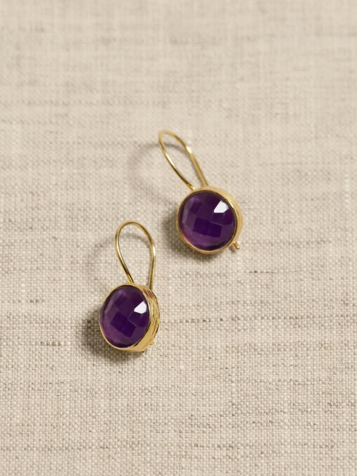 Stone Drop Earrings | Aureus + Argent