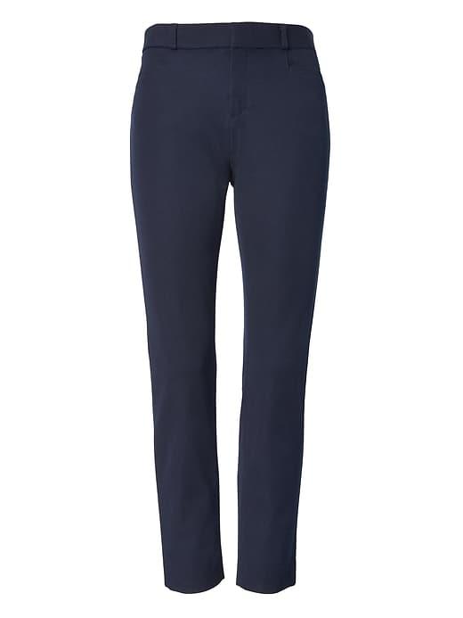 Banana Republic Womens Sloan Skinny-fit Solid Pant True Navy Size 14