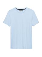 Banana Republic Mens Luxury-touch Crew-neck T-shirt Sky Blue Size L