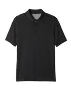 Banana Republic Mens Luxury-touch Polo Shirt Black Size Xl
