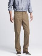 Banana Republic Mens Dawson Relaxed Cotton Chino Size 38w 34l - Acorn