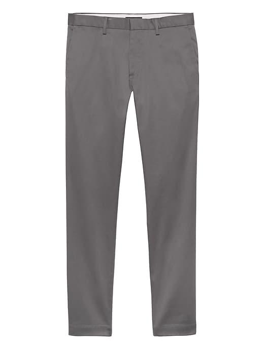 Banana Republic Mens Aiden Slim Rapid Movement Chino Pant Urban Gray Size 30w