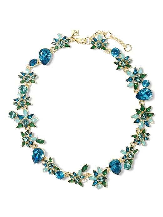 Banana Republic Womens Positano Waters Necklace Cool Water Size One Size