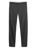 Banana Republic Mens Emerson Straight Rapid Movement Chino Pant Charcoal Size 35w