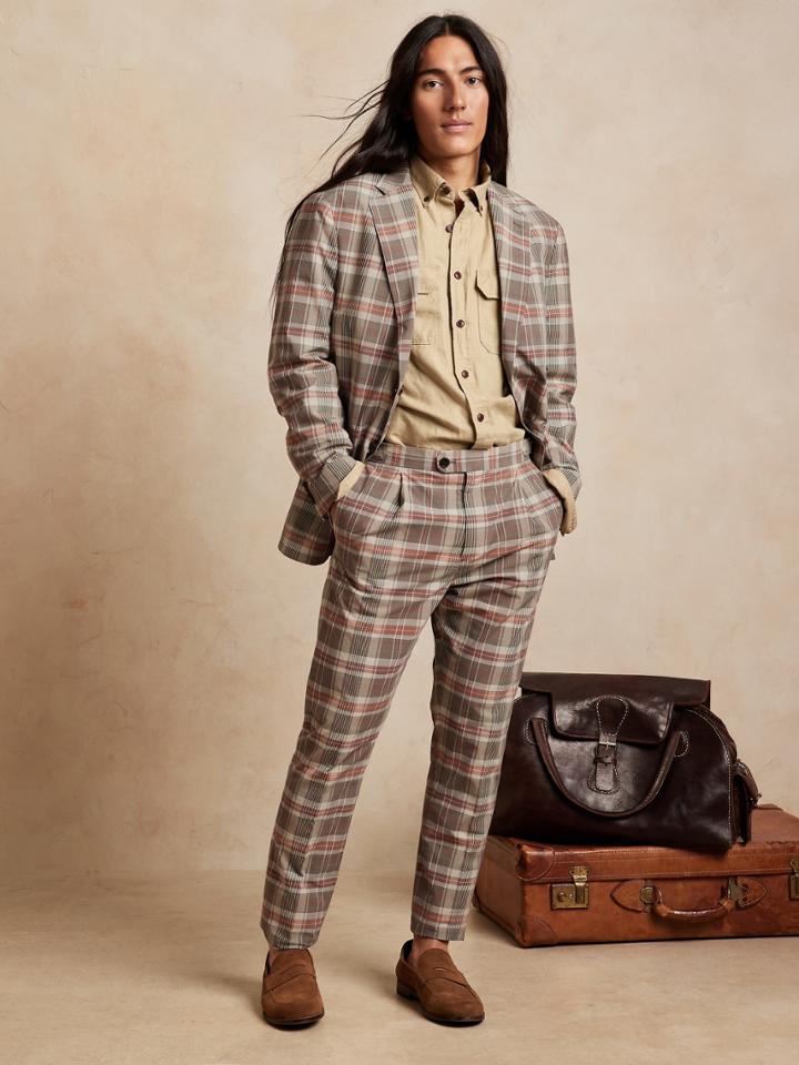 Madras Suit Pant