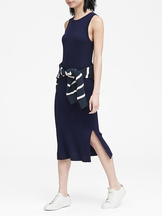 Banana Republic Solid Sweater Dress