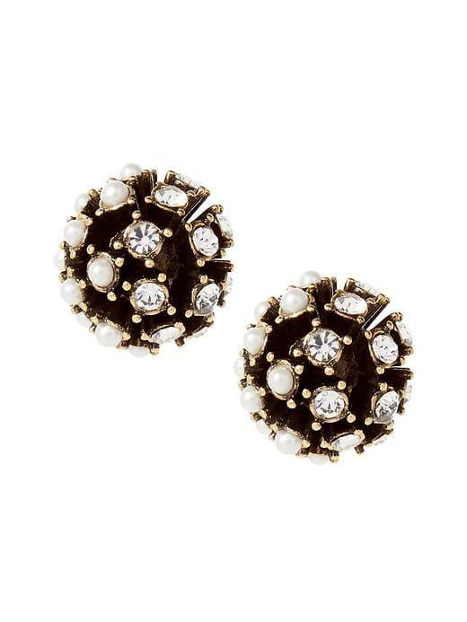 Banana Republic Pearl Ombre Stud Earring - Pearl