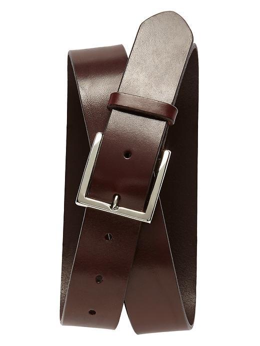 Banana Republic Mens Leather Modern Belt Brown Size 40