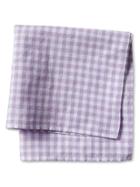 Banana Republic Mens Herringbone Pocket Square Size One Size - Blue Multi
