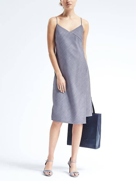 Banana Republic Cascade Slipdress - Blue