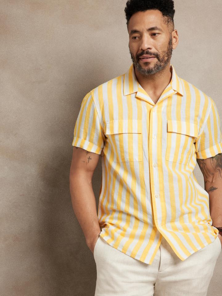 Stripe Resort Shirt