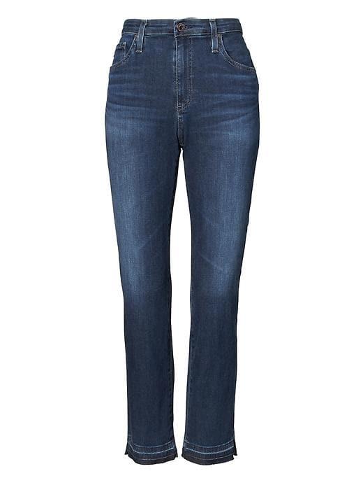 Banana Republic Womens Ag Jeans   Isabelle Straight Crop Jean Moonlit Size 29