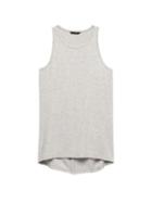 Banana Republic Womens Life In Motion Ultra-soft Modal Twist Back Top Heather Gray Size Xl