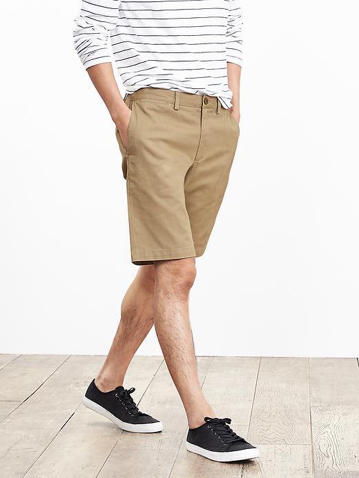 Banana Republic Mens Original Fit Short Size 34w - Coconut