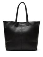 Banana Republic Leather Slouchy Tote Size One Size - Black