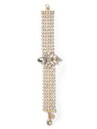 Banana Republic Sparkle Fringe Line Bracelet Size One Size - Clear Crystal