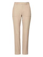 Banana Republic Womens Sloan Skinny-fit Utility Pant Taupe Size 20