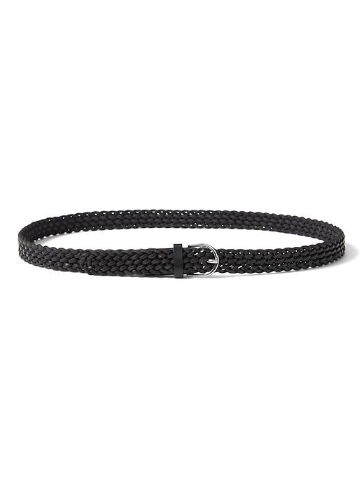 Banana Republic Braided Leather Small Trouser Belt