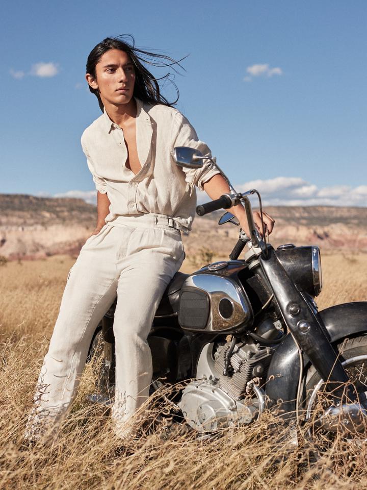 Br Archives Linen-cotton Explorer Pant