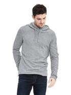 Banana Republic Mens Cotton Modal Lightweight Sweatshirt - Light Gray