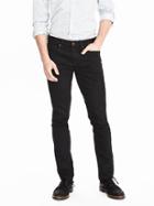 Banana Republic Mens Skinny Black Jean Size 34w 36l Tall - Black