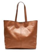 Banana Republic Italian Leather Slouchy Tote Size One Size - Cognac