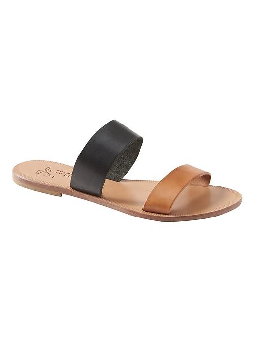 Banana Republic Womens Joie   A La Plage Sable Sandal Black Size 7 1/2