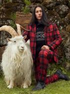 Val Plaid Suit Jacket