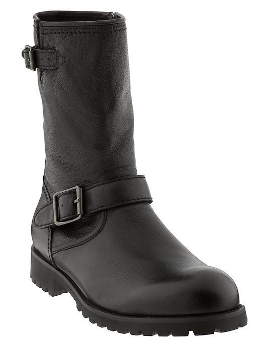 Banana Republic Mens Landon Boot Size 10 - Black