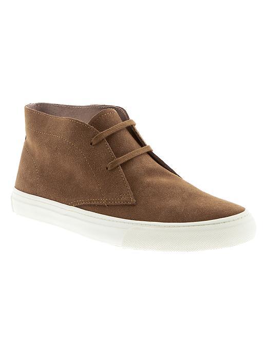 Banana Republic Mens Felix Chukka Sneaker Size 10 - Camel
