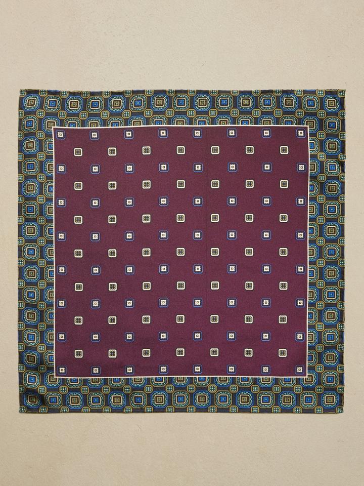 Foulard Silk Pocket Square