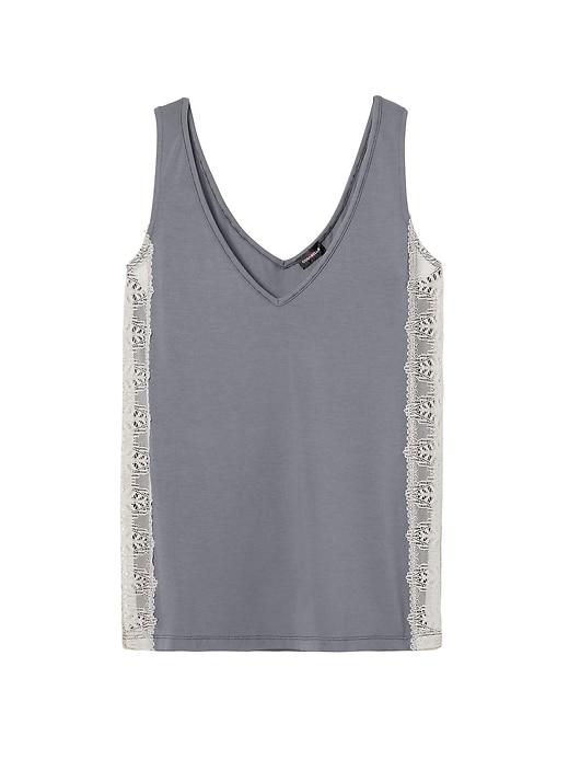 Banana Republic Womens Cosabella   Bacall Camisole Anthracite & Shadow Size S