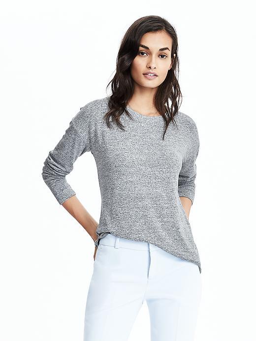 Banana Republic Womens Long Sleeve Cozy Top Size L - Tipo
