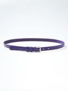 Banana Republic Lizard Print Small Trouser Belt - Purple
