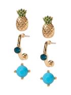 Banana Republic Pineapple Stud Earrings Pack