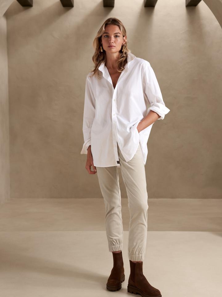 Petite Corduroy Utility Pant