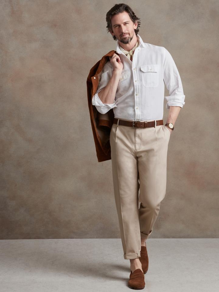 Pleated Ultimate Chino Pant