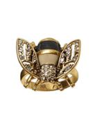Banana Republic Jeweled Bumblebee Ring Size 5 - Brass