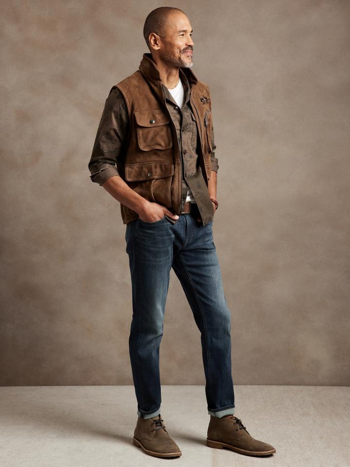 Tapered Luxe Traveler Jean