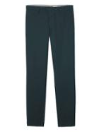 Banana Republic Mens Gavin Relaxed Straight Chino Pant Forest Green Size 38w