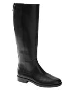 Banana Republic Womens Riding Boot With Chain Detail Black Size 6