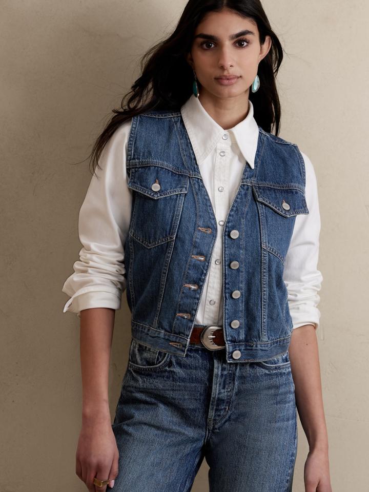 Br Archives Denim Vest