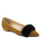 Banana Republic Womens Eugenia Kim   Babs Flat Citrine Size 38