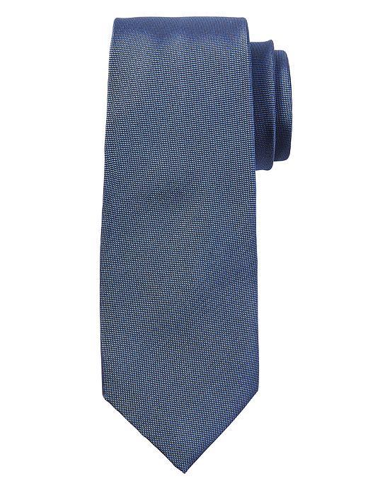 Banana Republic Mens Oxford Silk Tie Size One Size - Blue