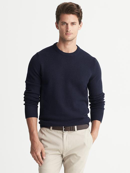 Banana Republic Classic Crew - Navy Blue