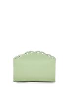 Banana Republic Womens Laser-cut Inverted Half-moon Pouch Mint Size One Size